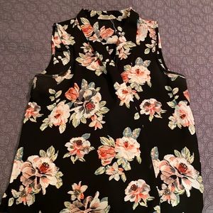 Chloe floral tank top/blouse